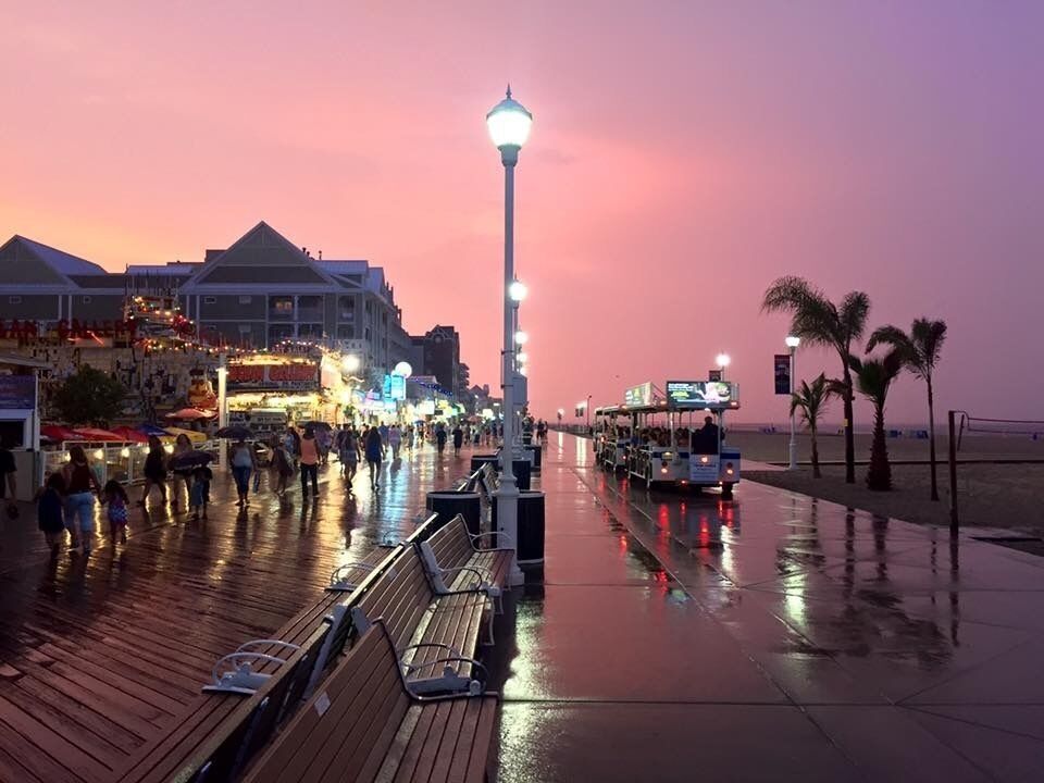 Ocean City Boardwalk after the storm ... #lifeatexpedia #weloveourmarkets #AMER