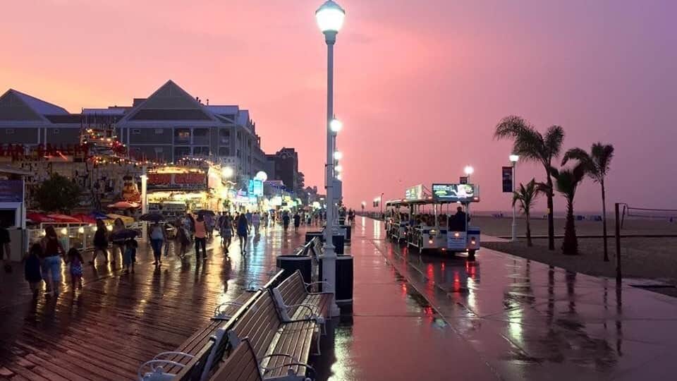 Ocean City Boardwalk after the storm ... #lifeatexpedia #weloveourmarkets #AMER