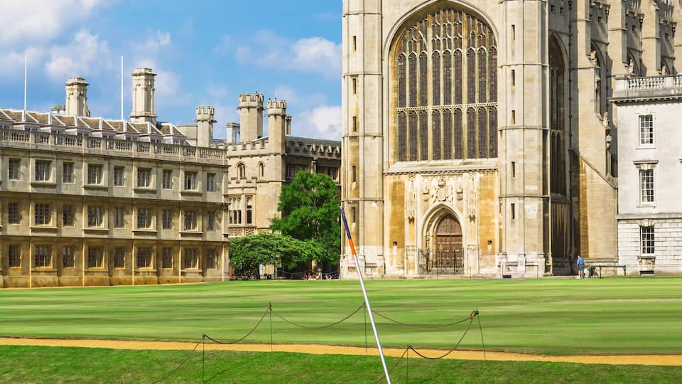 Kings College in Cambridge University, England