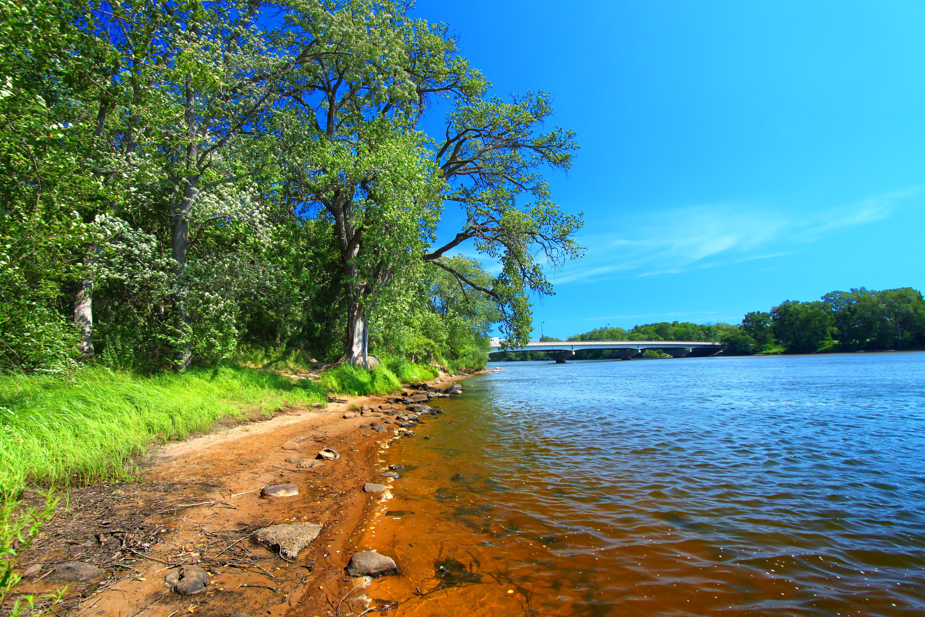 Wisconsin River Landscape Portage