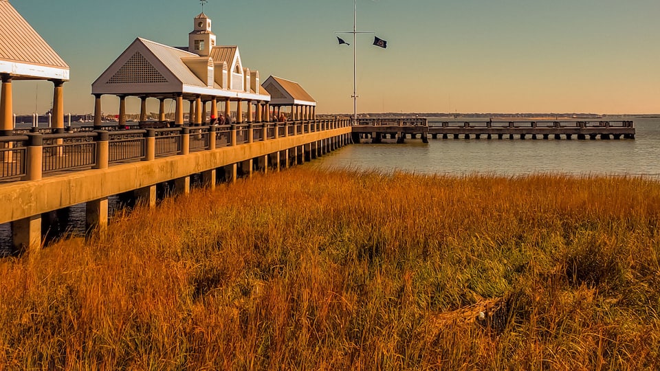 Scenic View of Downtown Charleston South Carolina