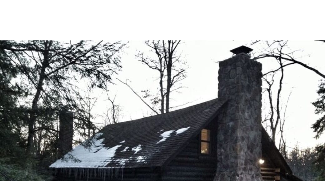 Little wood camping house.