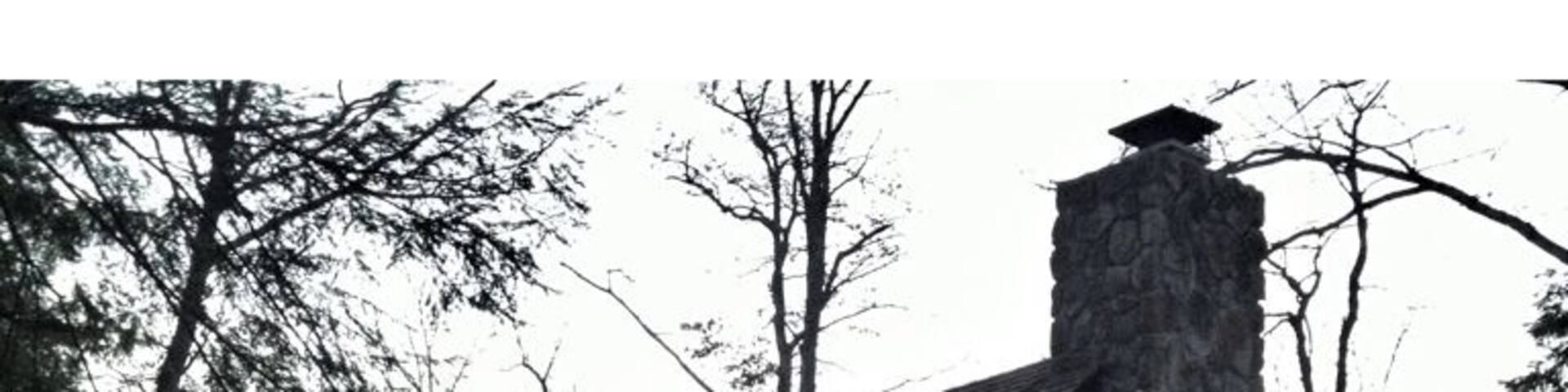 Little wood camping house.