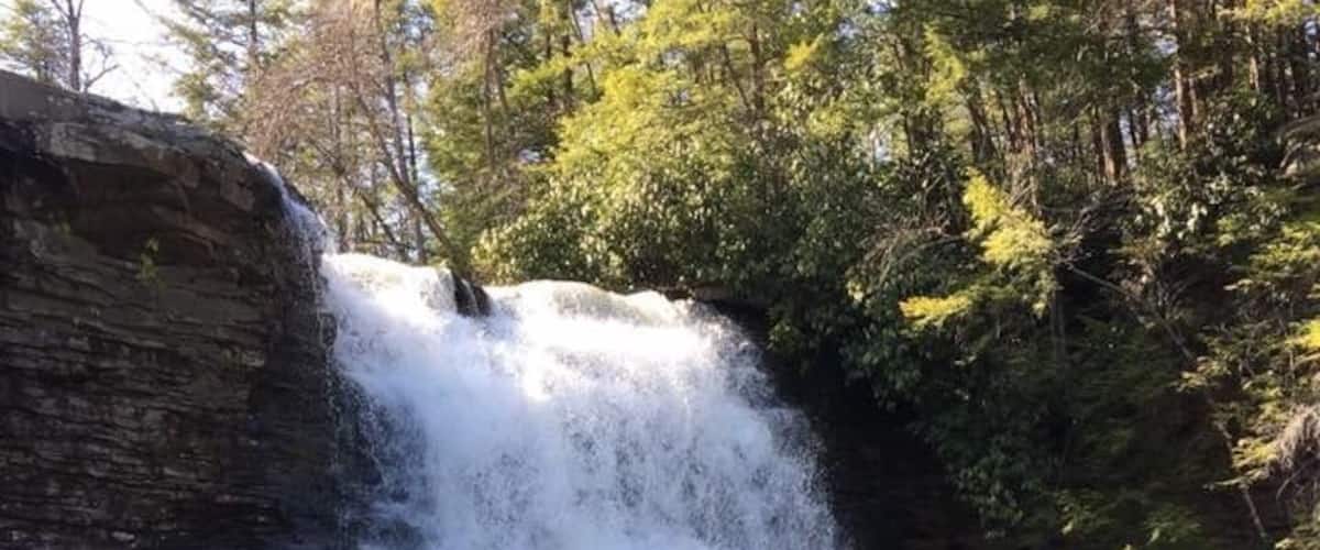 Waterfall at Swallow Falls