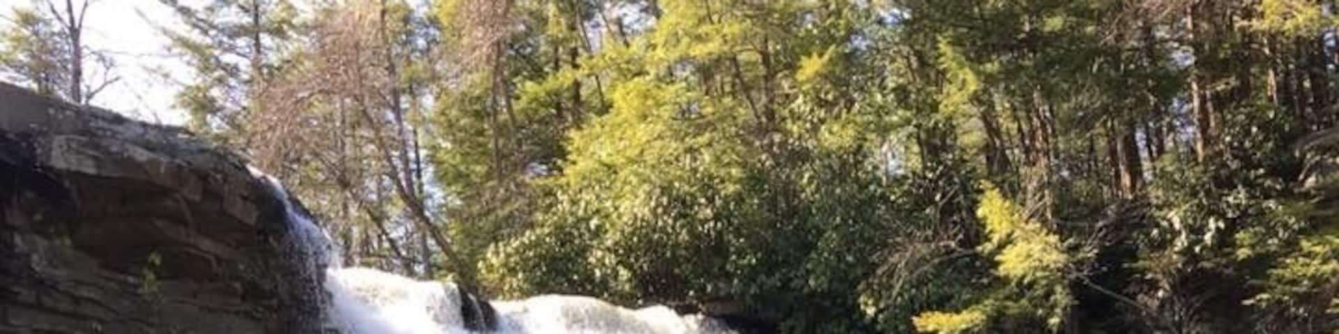 Waterfall at Swallow Falls