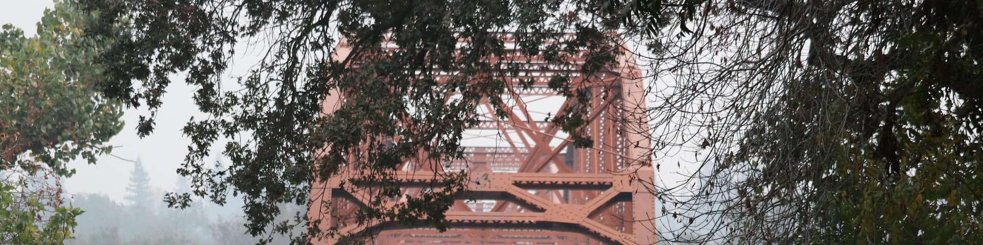 American River Parkway Bridge Sac, Ca