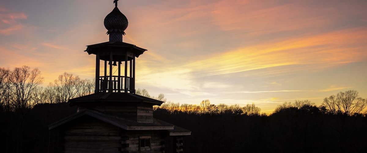 The North Carolina winery with a small (and authentic) Russian Orthodox church in the middle in the vineyard. You have to walk out through the vines to visit Saint Anna Chapel which can only hold about 10 people (it is very small). A great picture spot.