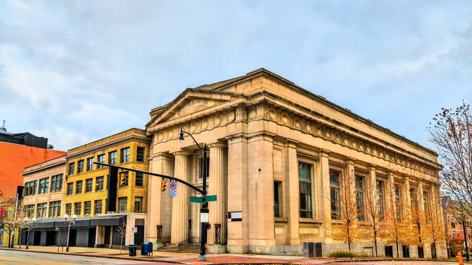 Historic buildings in Columbus - Ohio, United States