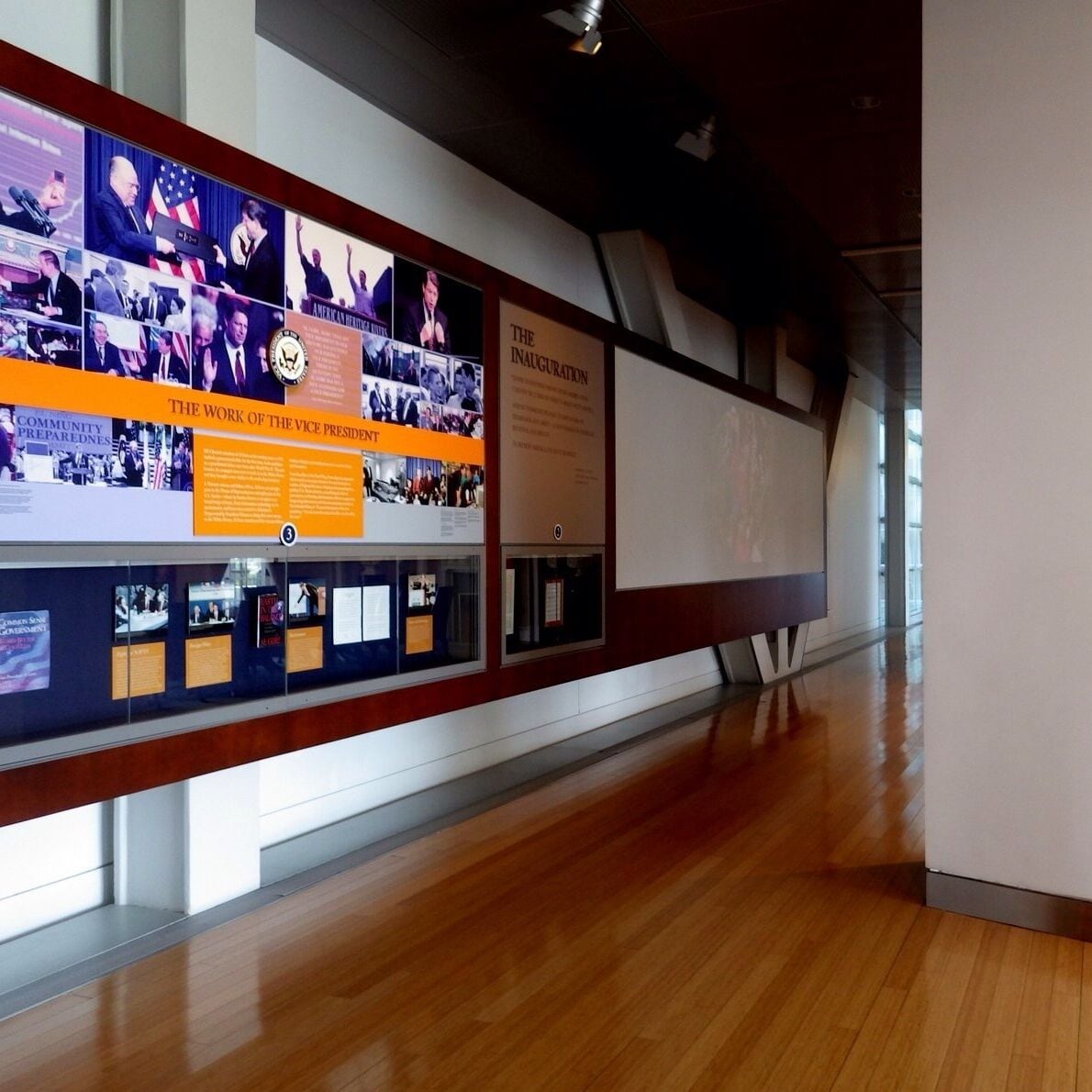 The brand new Clinton Library very cool.