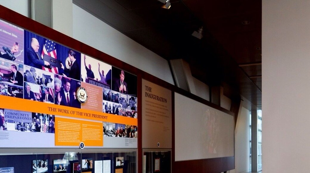 The brand new Clinton Library very cool.