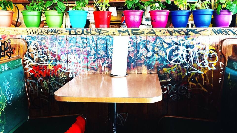 Cool place and great pizza