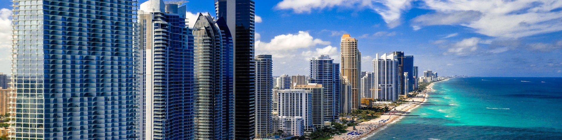 North Miami Beach Sunny Isles Beach Aerial Photo