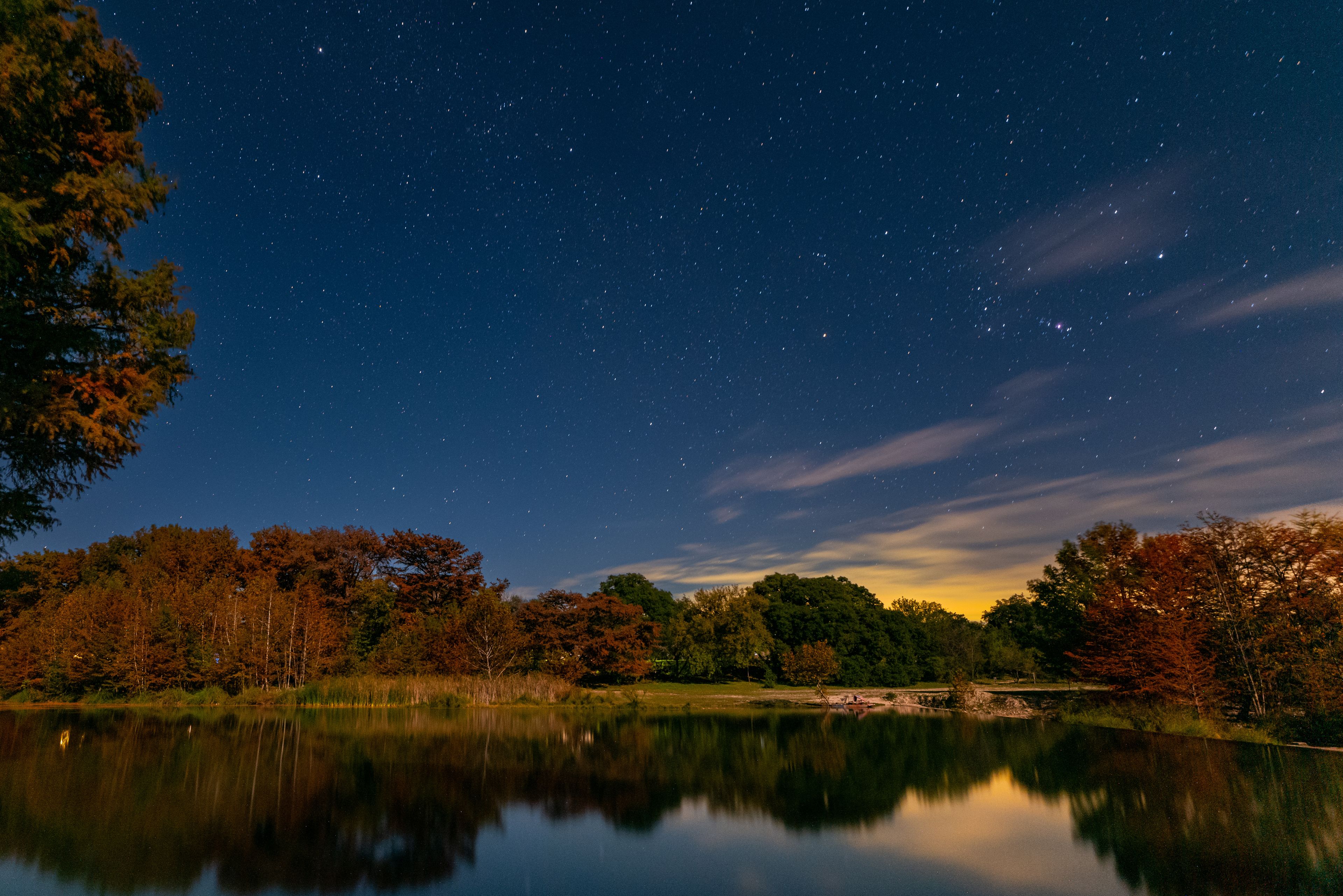 Night Astro Starry Sky Garner State Park