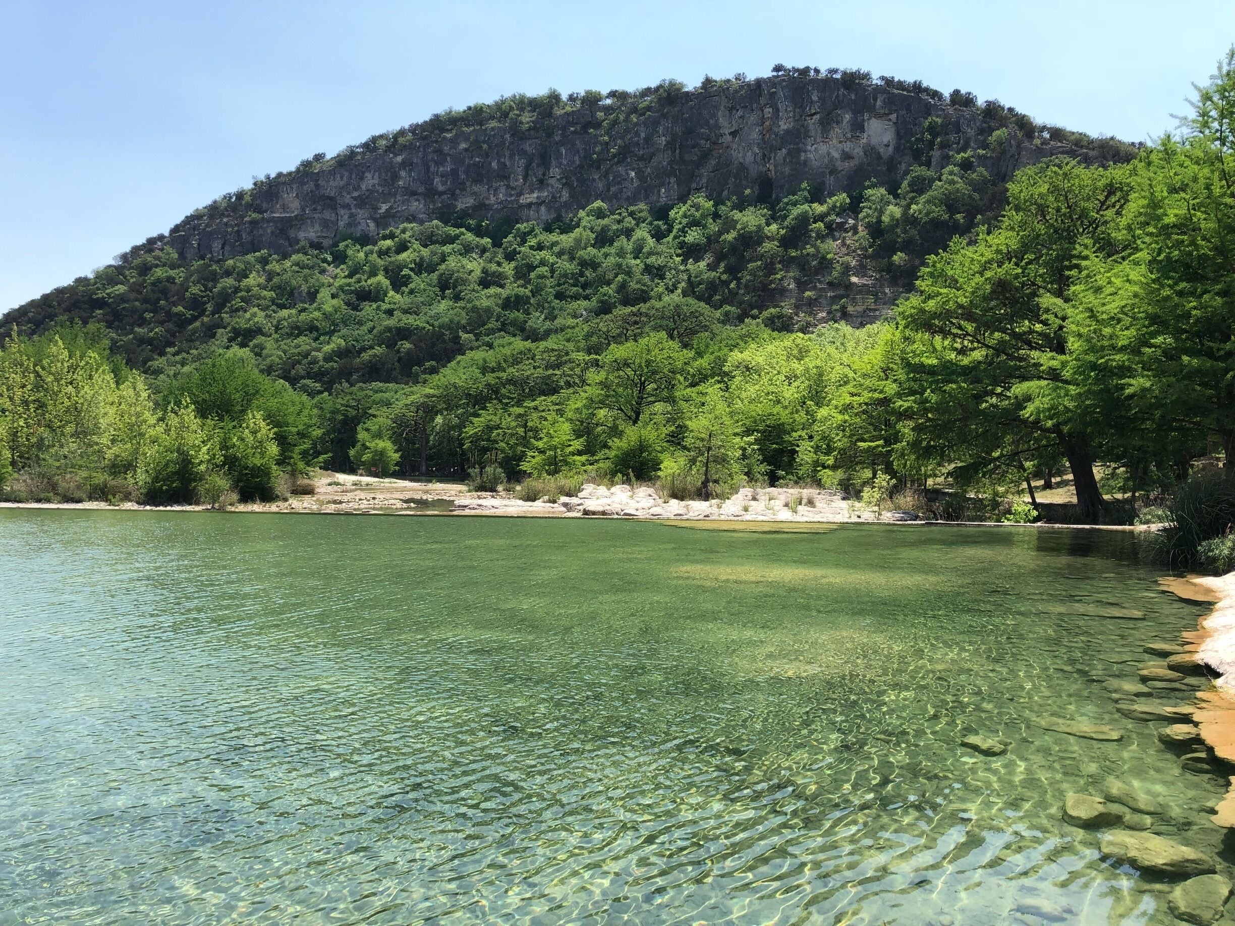 The main area of the park. 