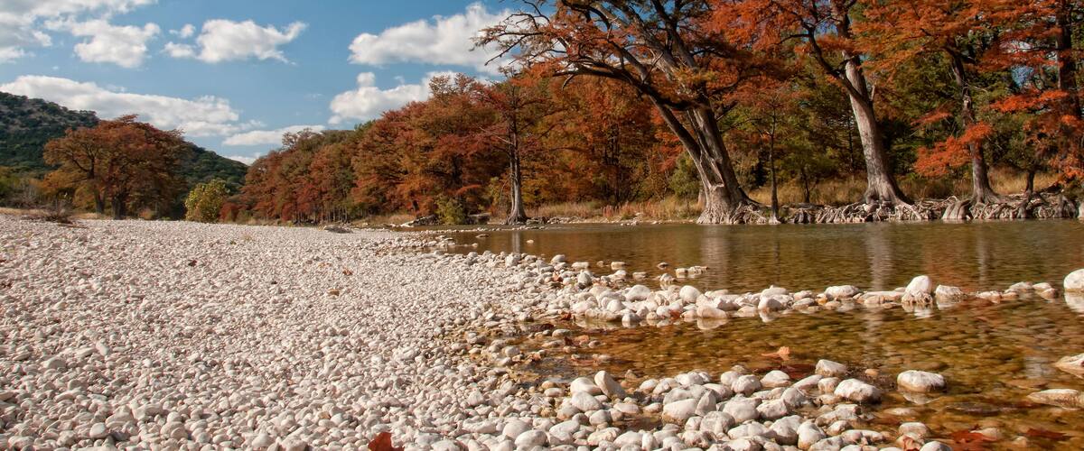 C4K8NR Frio River at Garner State Park in Concan, Texas, United States