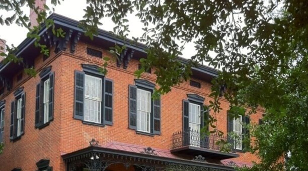 The Rankin House: James A. Rankin came to Columbus from Ayrshire, Scotland and in 1839 married Agnes Affleck. Mr. Rankin was a planter and owner of the Rankin Hotel and Rankin Realty Co. This high style Italianate mansion was built between 1860 and 1870. In 1898, the Rankin House, valued at $18,500, was the finest home in Columbus. After the Civil War, Mr. Rankin returned to Scotland and turned the home over to his eldest child.