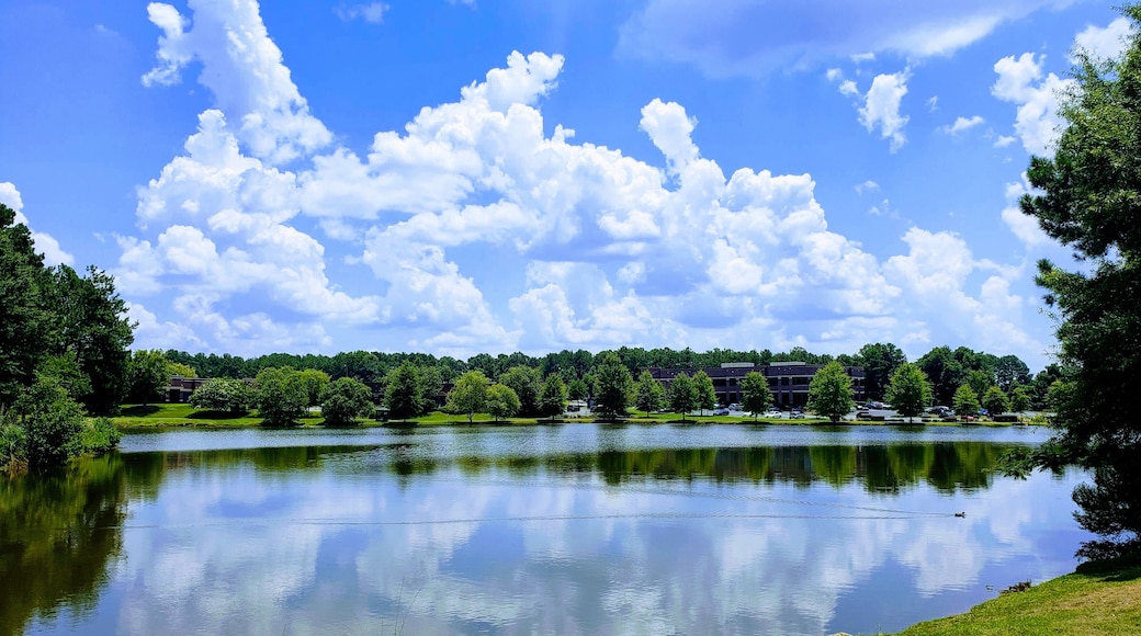 Visited my family in Columbus, GA. This was the view from some of the adjacent buildings.