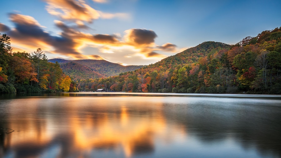 Vogel State Park, Georgia, USA in Autumn