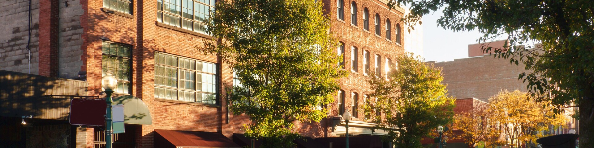 Urban neighborhood street