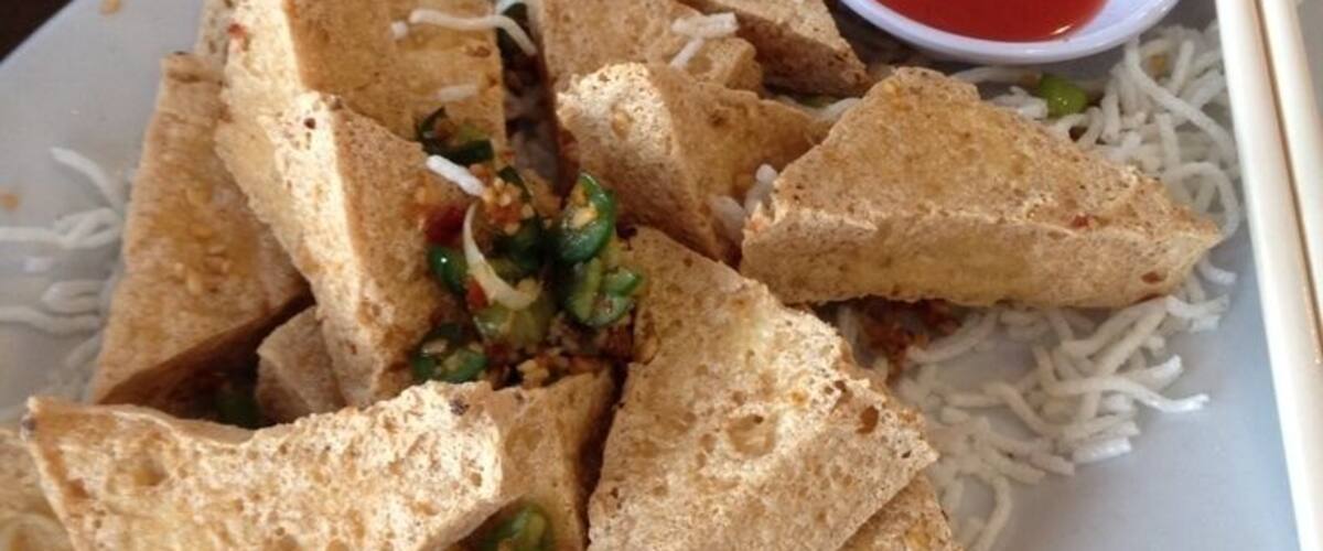 Here's another pick for those who do the Seattle-Whistler commute.  Terrific, spartan, family owned Chinese restaurant in the Westiew mall.  My favorites:   Salt & Pepper Crispy Tofu (pictured here), Gyoza, and really good soft chow Mein.