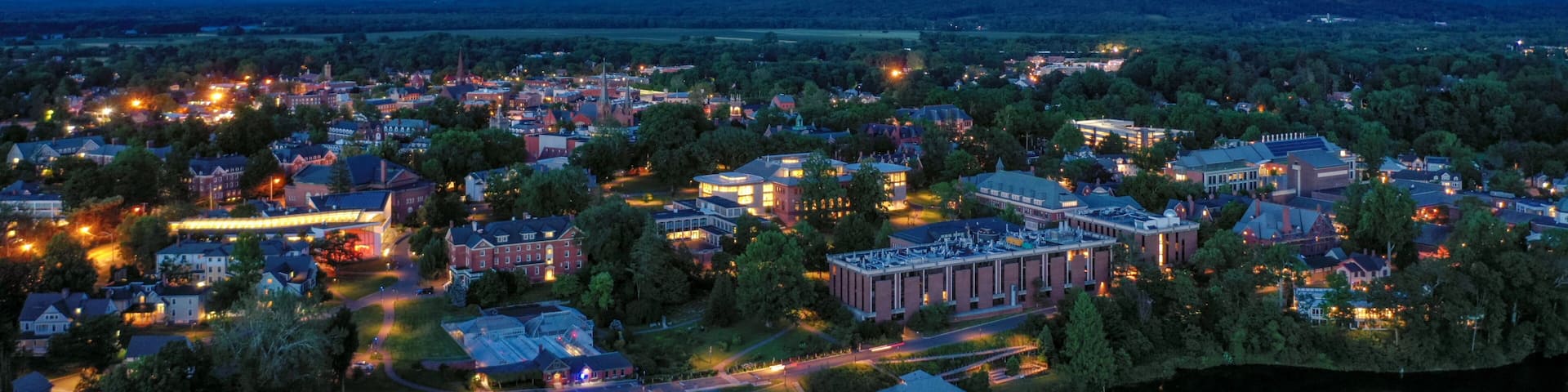 Northampton at night