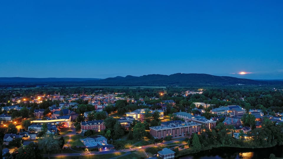 Northampton at night