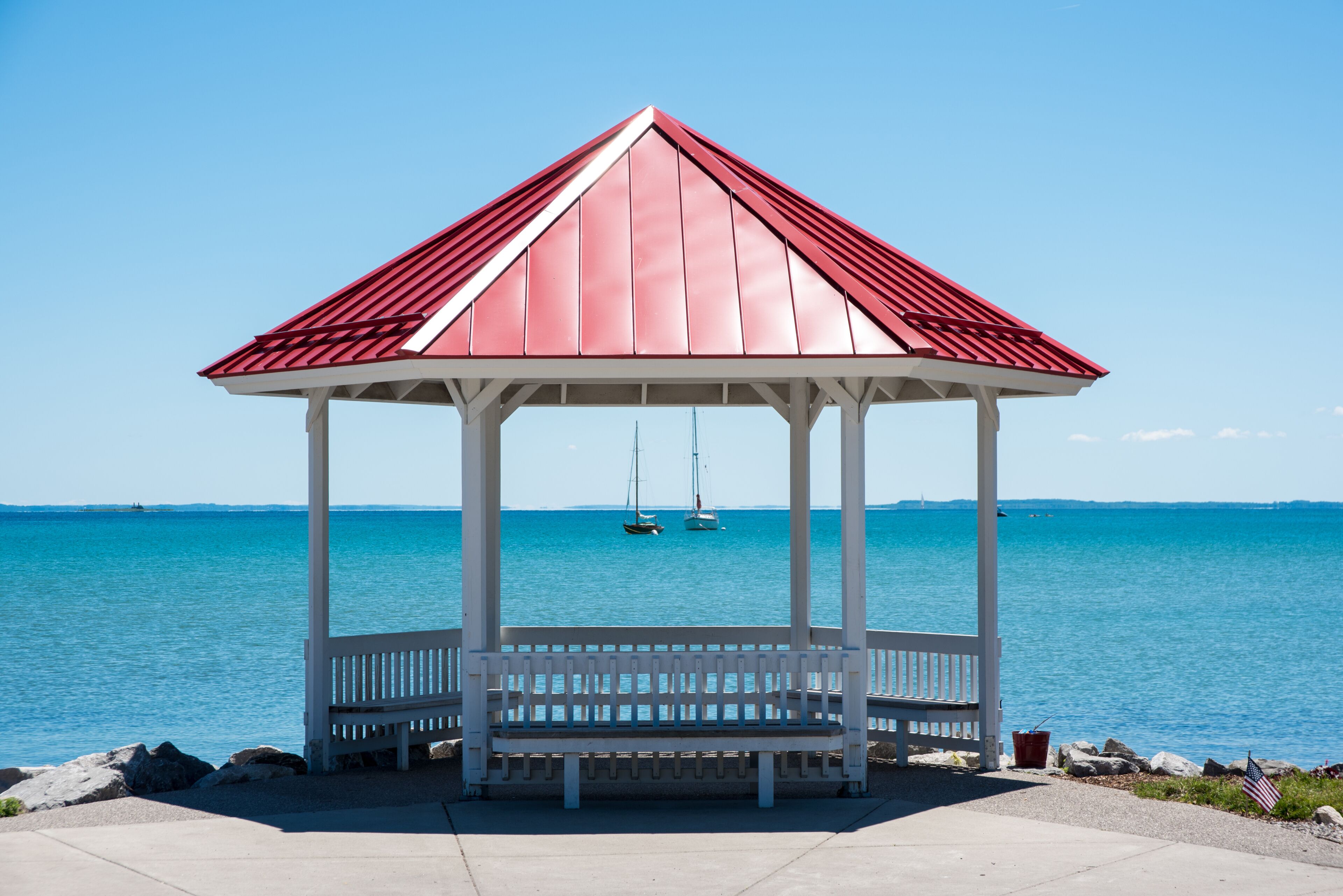 Red Roof Gazebo, Northport, MI 