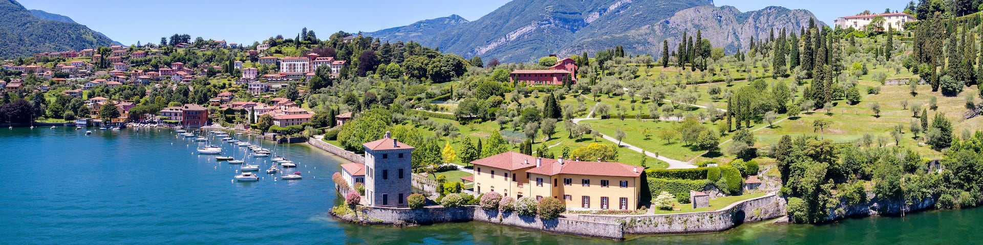 Bellagio - Pescallo - Lago di Como (IT) - Parco e Villa Serbelloni - Rockefeller Foundation