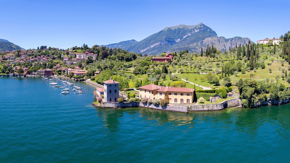Bellagio - Pescallo - Lago di Como (IT) - Parco e Villa Serbelloni - Rockefeller Foundation