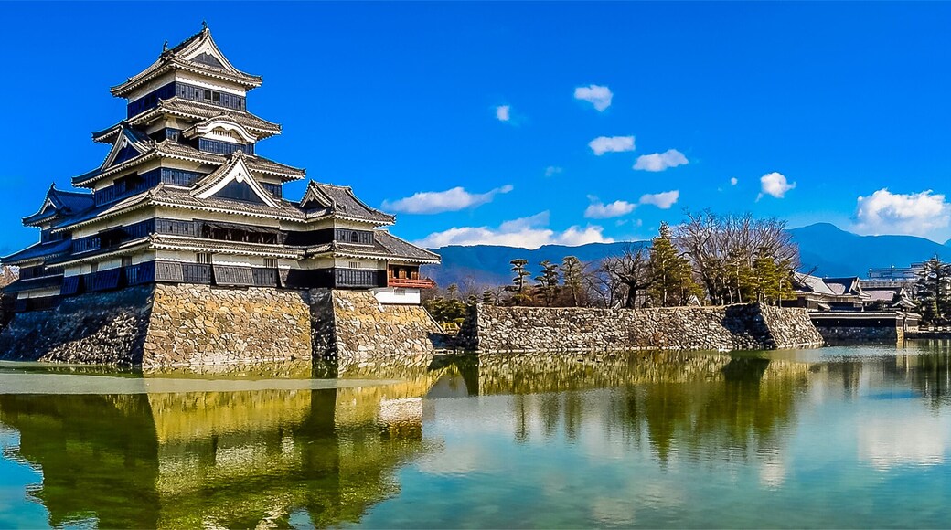 Matsumoto Castle Exterior, Nagano, Japan