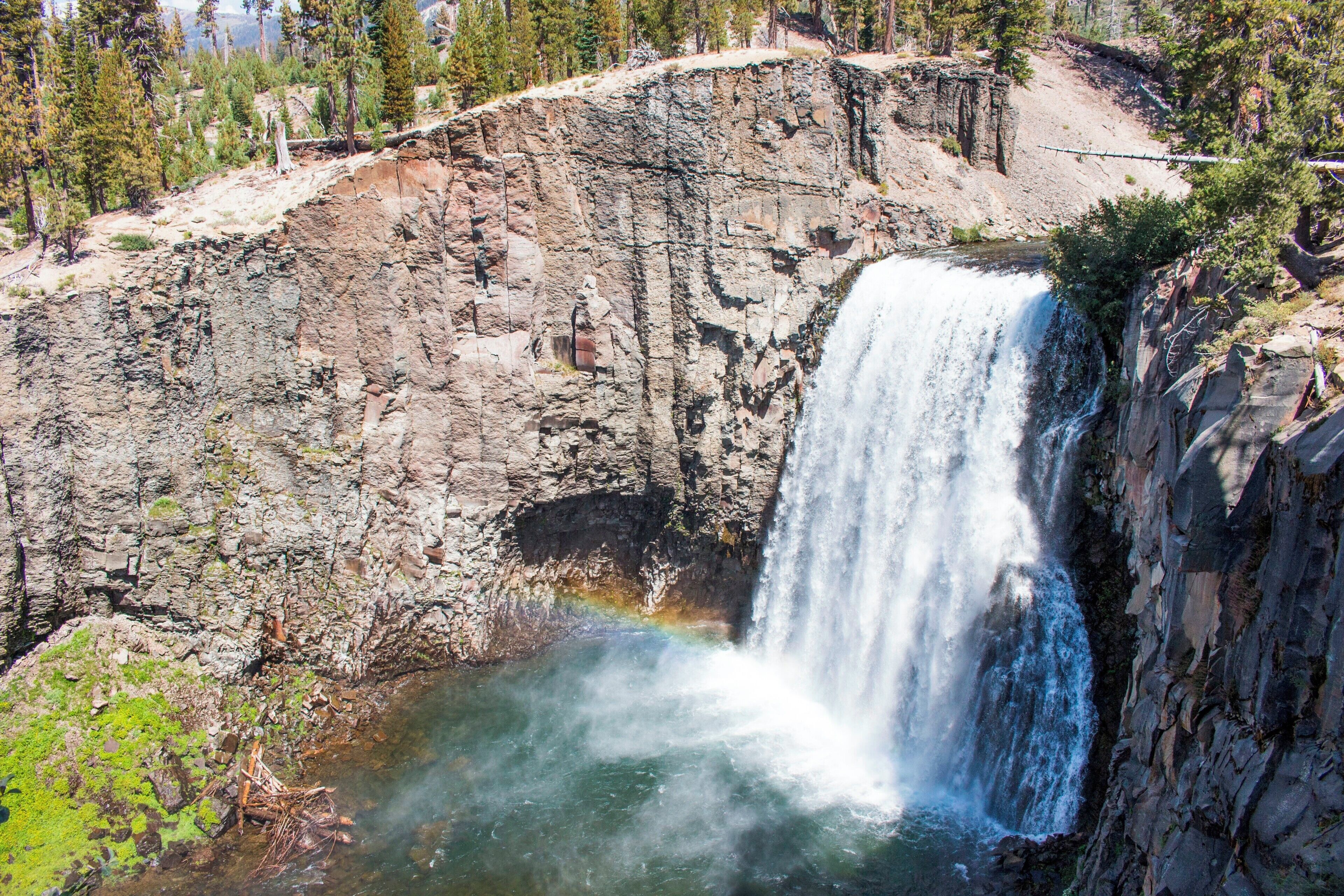 Rainbow Falls is a local attraction open to tourists during the summer months. You can almost always see a rainbow here at Rainbow Falls!