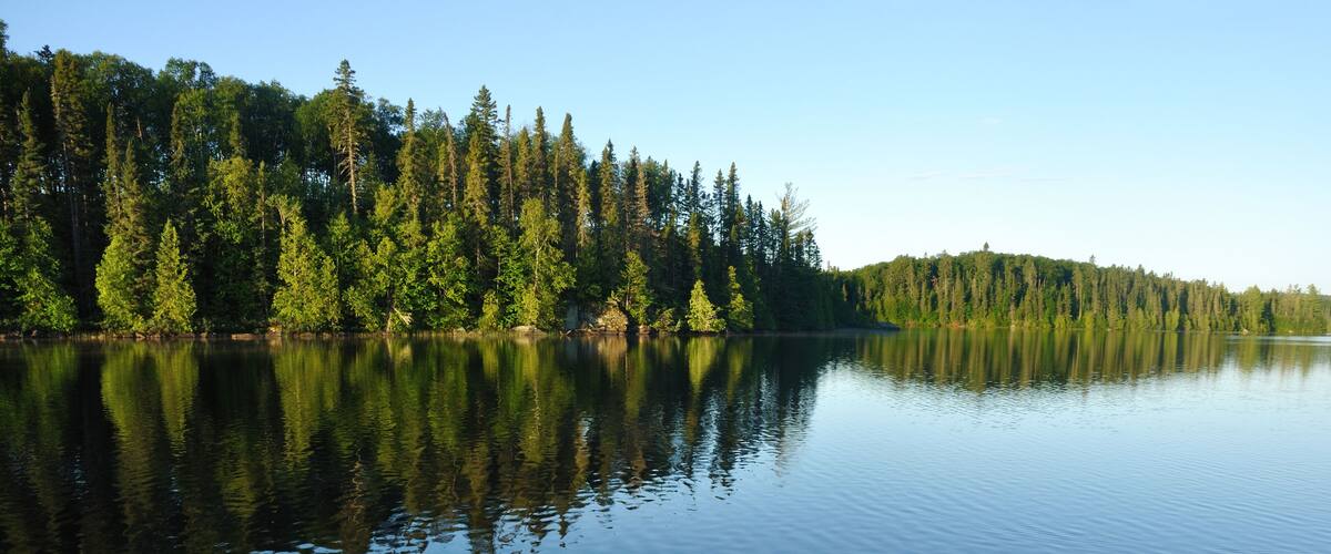 Reflections on a Wilderness Lake