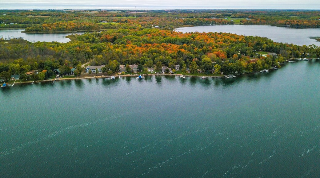 Colors of Autumn Above Big Floyd Lake, Minnesota