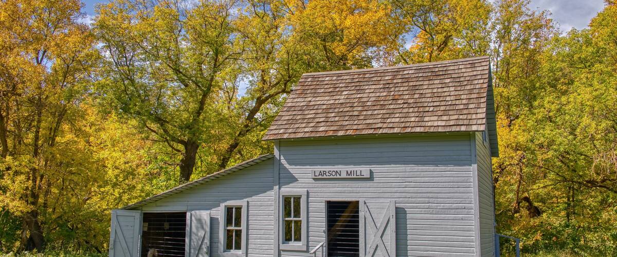 Old Mill State Park is located in North West Minnesota