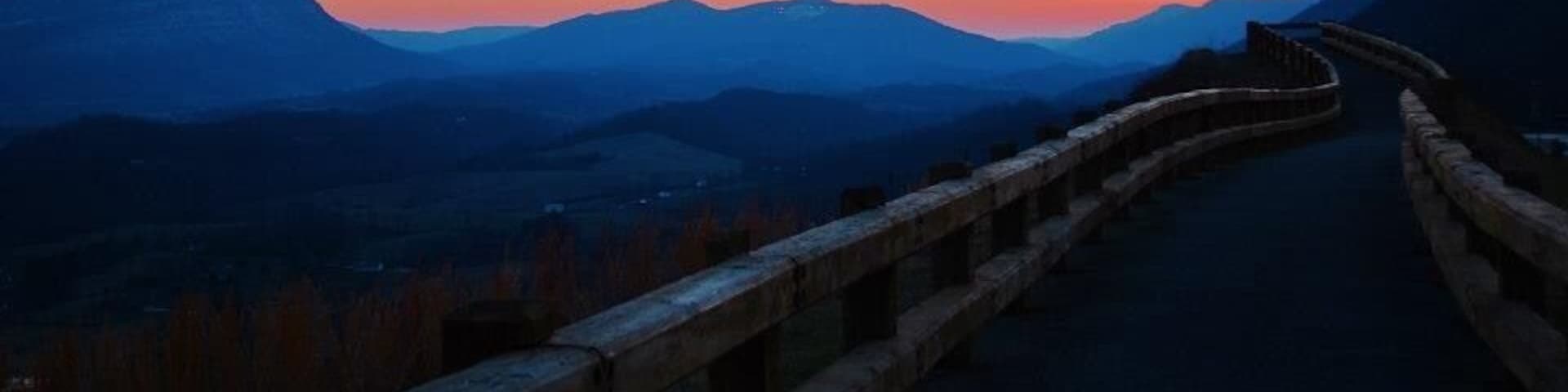 This overlook, located in Norton, Virginia, has a beautiful view of Powell Valley & the mountains I call home. Catch it on a clear evening & you may catch a gorgeous sunset with the one you love! #roadtrip