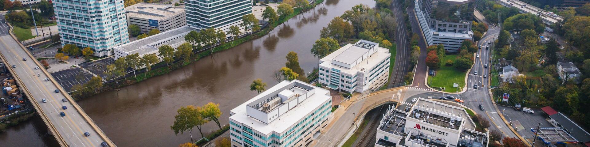Aerial Drone of Conshohocken PA