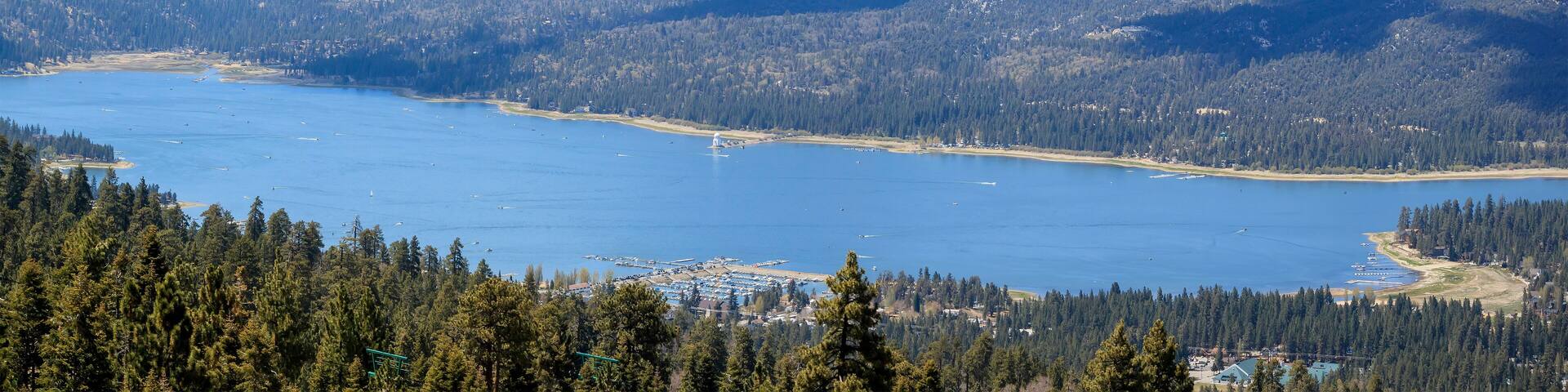 Big bear lake near Los Angeles