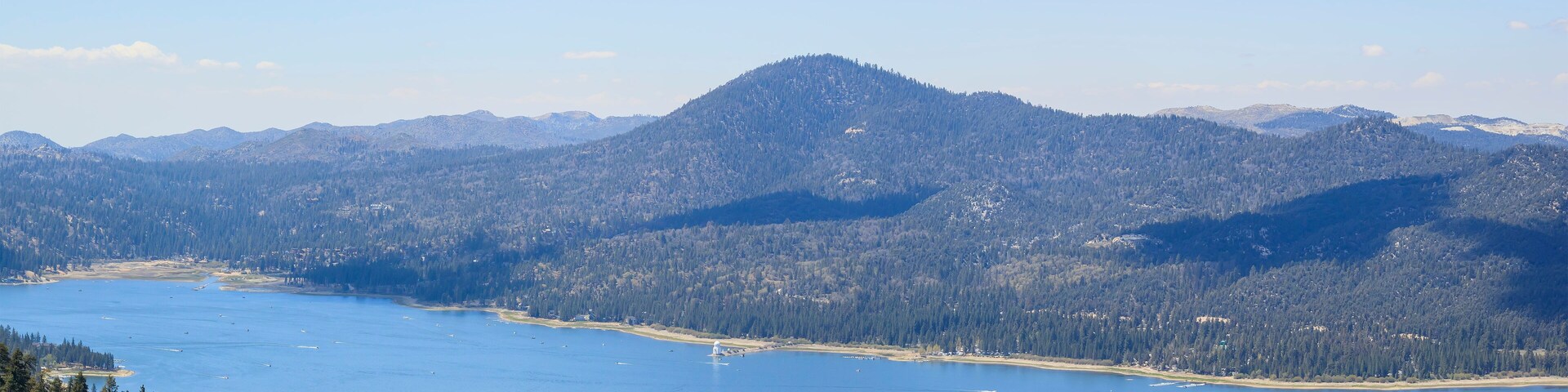 Big bear lake near Los Angeles