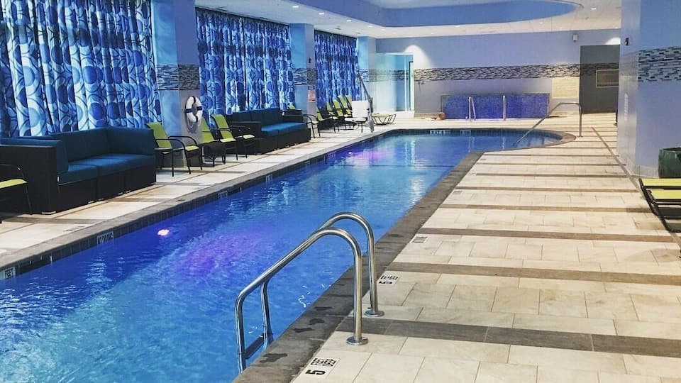 Great pool and spa area