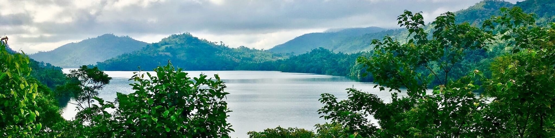 Lake Danao, Ormoc City Philippines, 2130 ft above sea level #Aboveitall #lake #green #mountain #nature #calm
