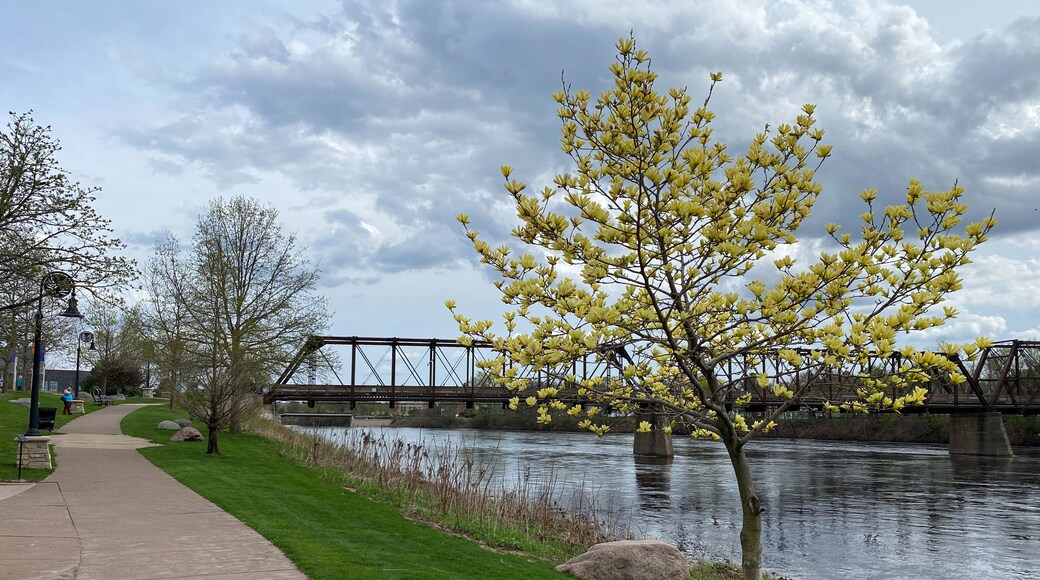 Phoenix Park in Downtown Eau Claire Wisconsin