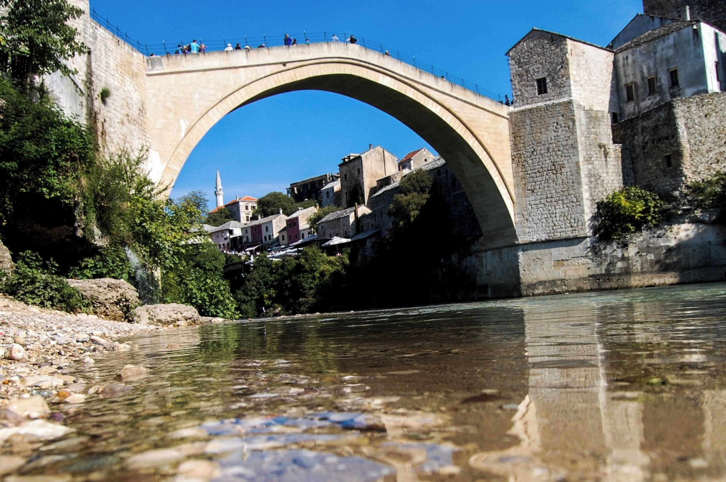 Stari Most, or 'Old Bridge', is one of the most iconic sights in the Balkans. Located a couple hours outside Sarajevo, it's an absolute for any visit to Bosnia-Herzegovina (and one of our favourite countries!).