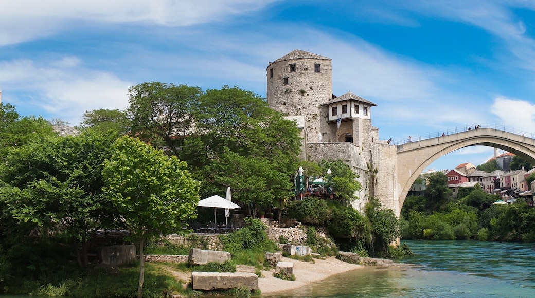 Panorama of Mostar, Bosnia and Herzegovina