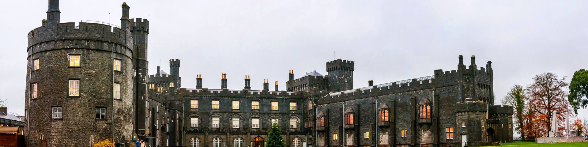 Kilkenny Castle during the day in Ireland