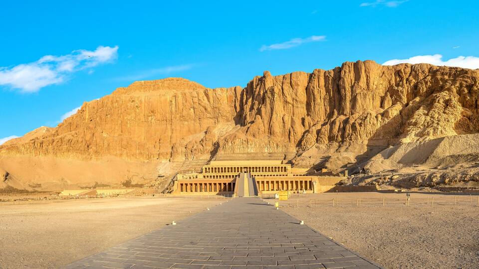 Panorama of Hatshepsut Temple