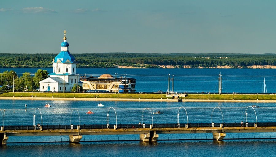 Church of the Assumption of the Holy Virgin in Cheboksary, Russia