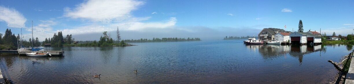 What a peaceful morning it was in Copper Harbor, #puremichigan.  It's all about the natural beauty at the tip of the Keweenaw Peninsula in Upper Michigan.