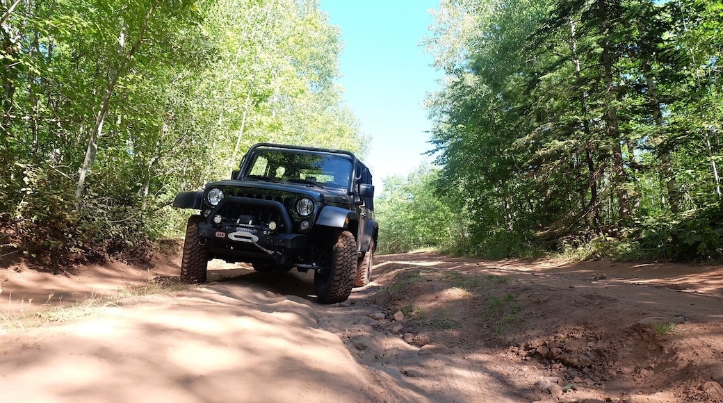 Great trails right at the end of Copper Harbor