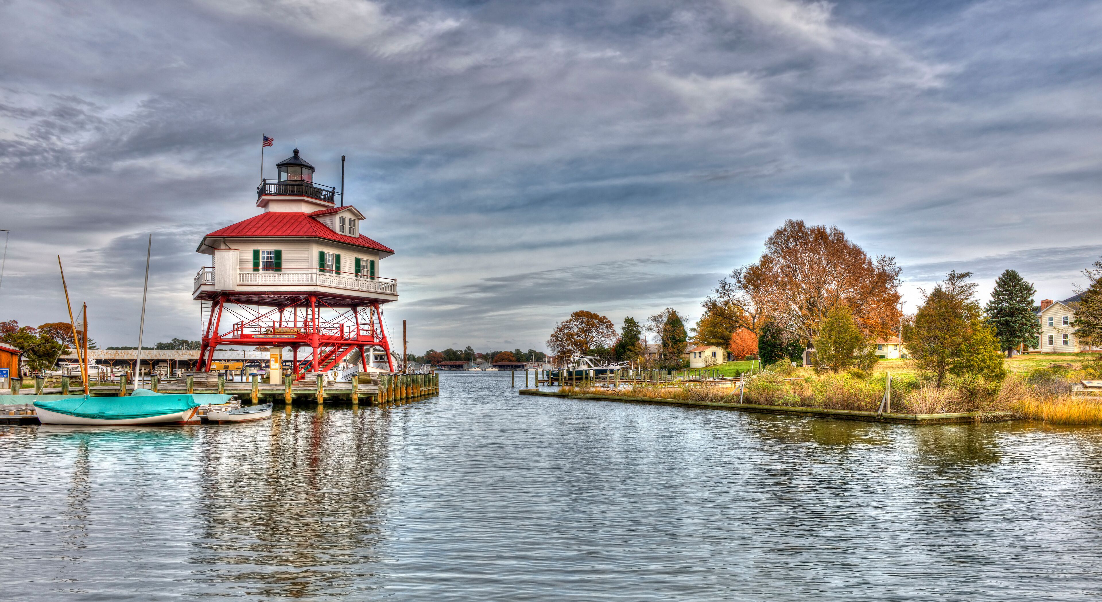 Drum Point Lighthouse in Maryland