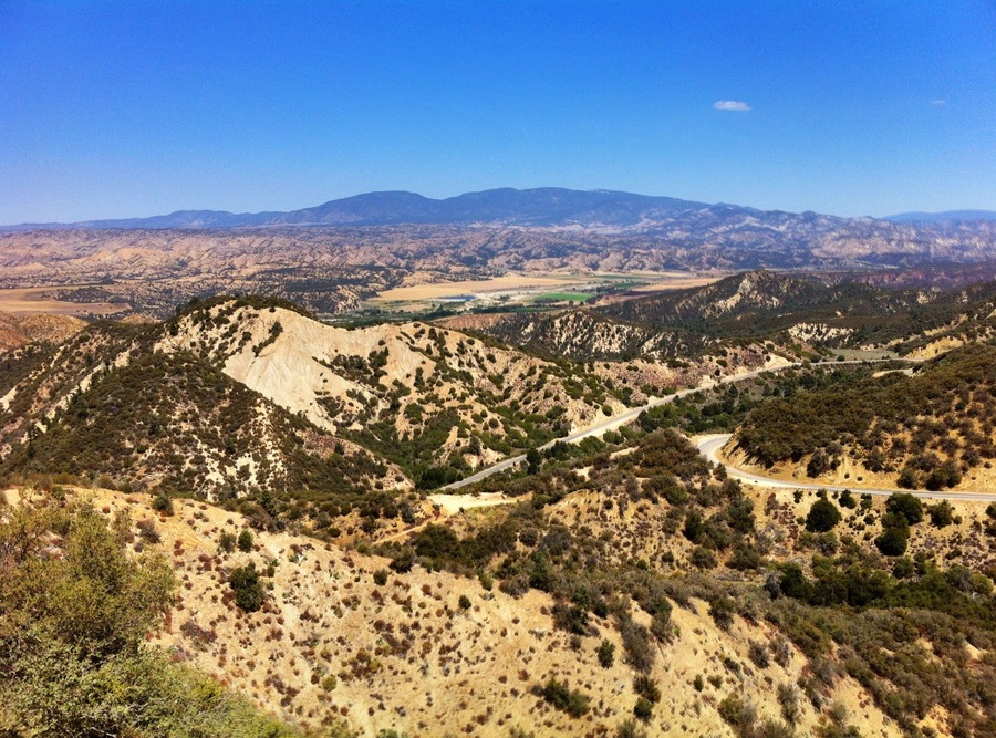 A drive in the wilderness.